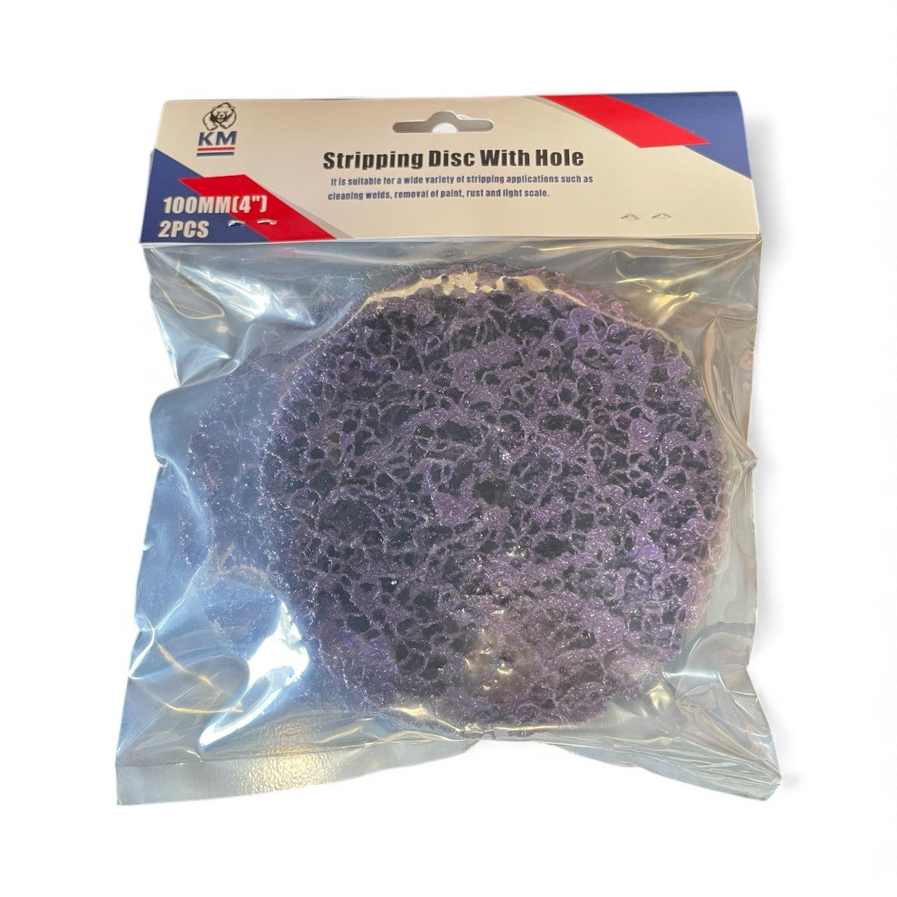 KM C&S Disc Purple 100mm 2PK