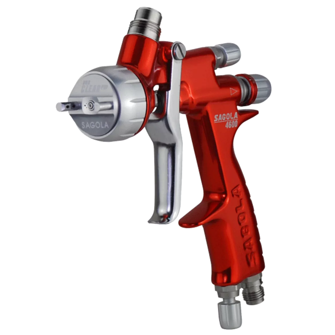 NEW SAGOLA SPRAY GUN 4600 CLEAR PRO 1.20 & POT