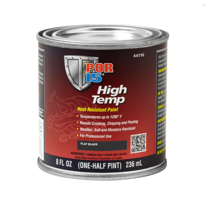 HIGH TEMP FLAT BLACK