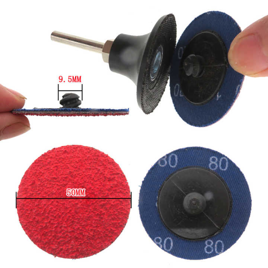 2" 50mm Quick Change Diamond Sanding Disc P60