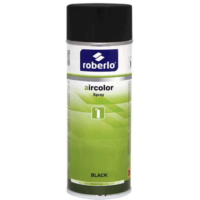 ROBERLO AIRCOLOR BUMPER BLACK 400ML