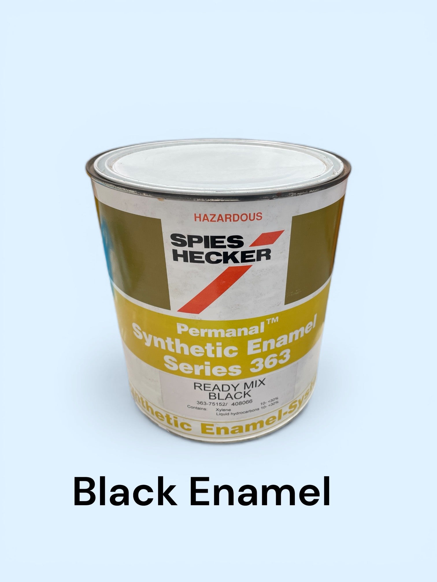 Spies Hecker Black Enamel 4LT