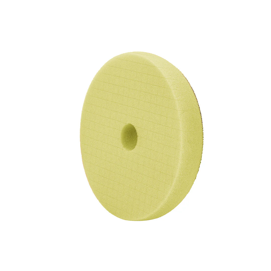 MAXSHINE CROSS CUT POLISHING FOAM PAD YELLOW 127MM (5 IN)