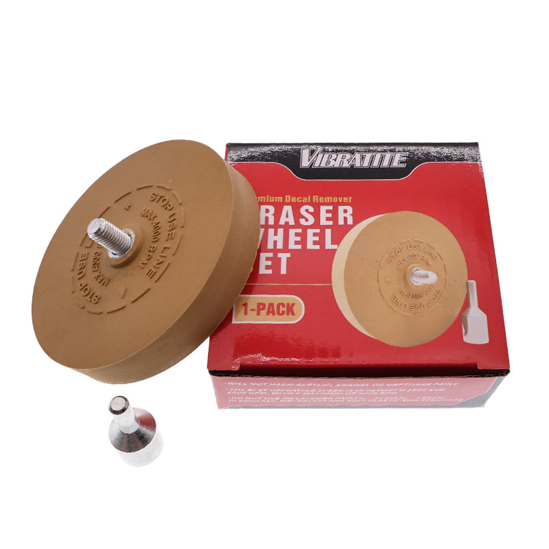 3.5inch 88mm Rubber Eraser Wheel with Drill Adapter