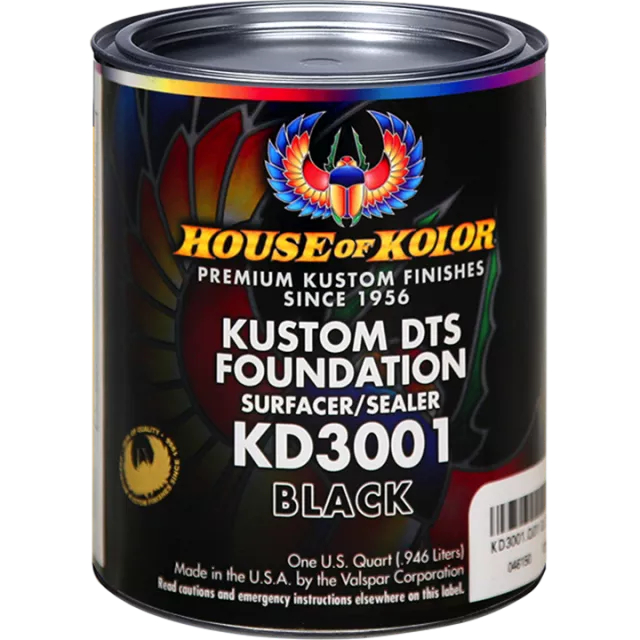 HOK KD3001 KUSTOM DTS FOUNDATION SURFACER / SE BLACK 946ml