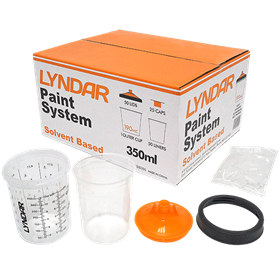 LYNDAR PAINT SYSTEM PLUS 350ML SOLVENT BASED 190 MICRON