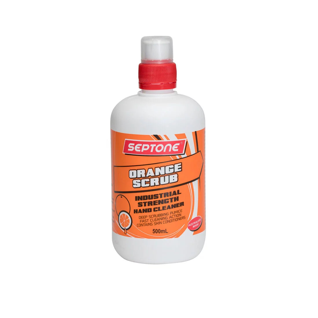 SEPTONE Orange Scrub Heavy Duty Hand Cleaner 500G