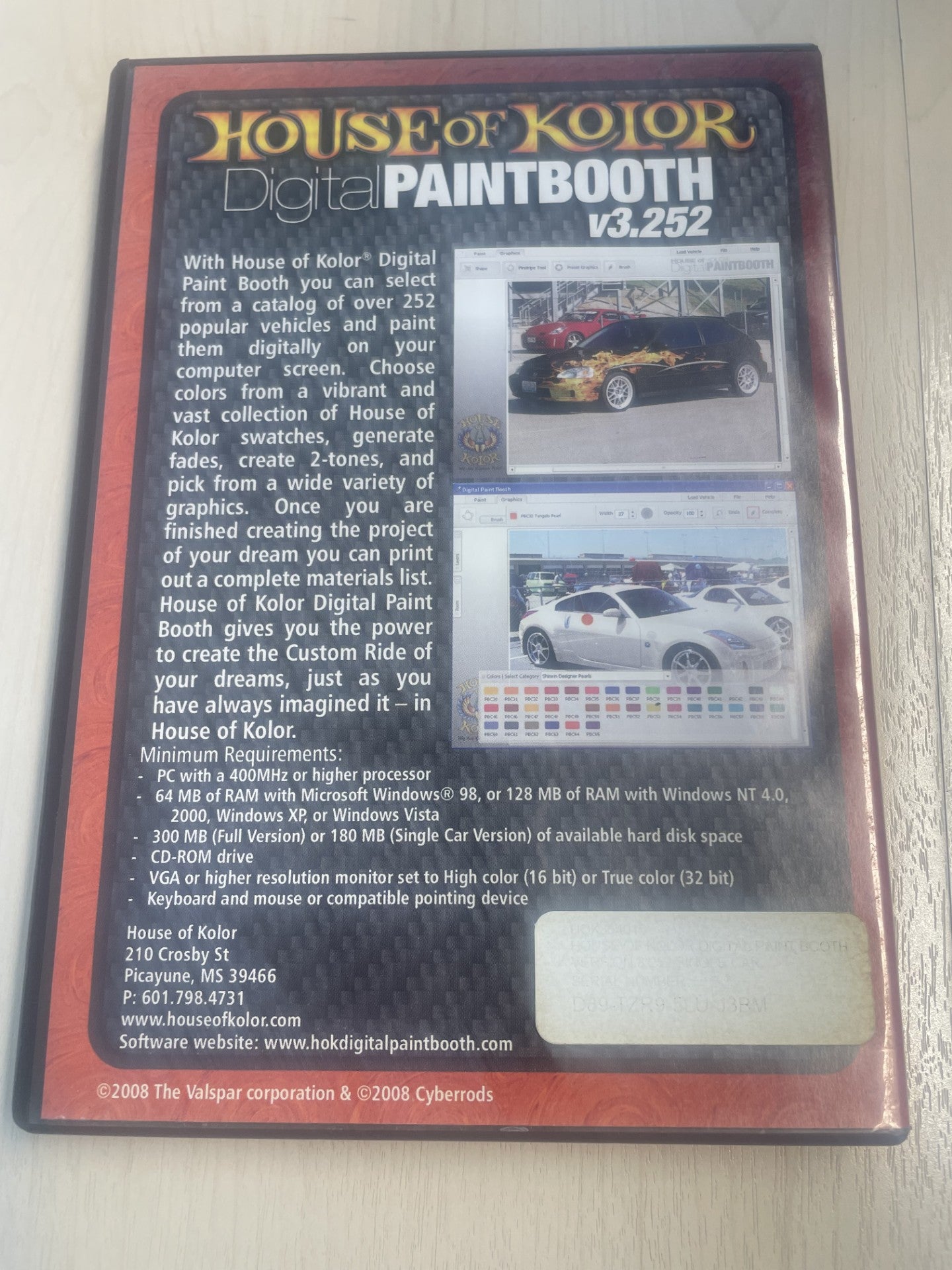 Digital Paint Booth 3v252 DVD