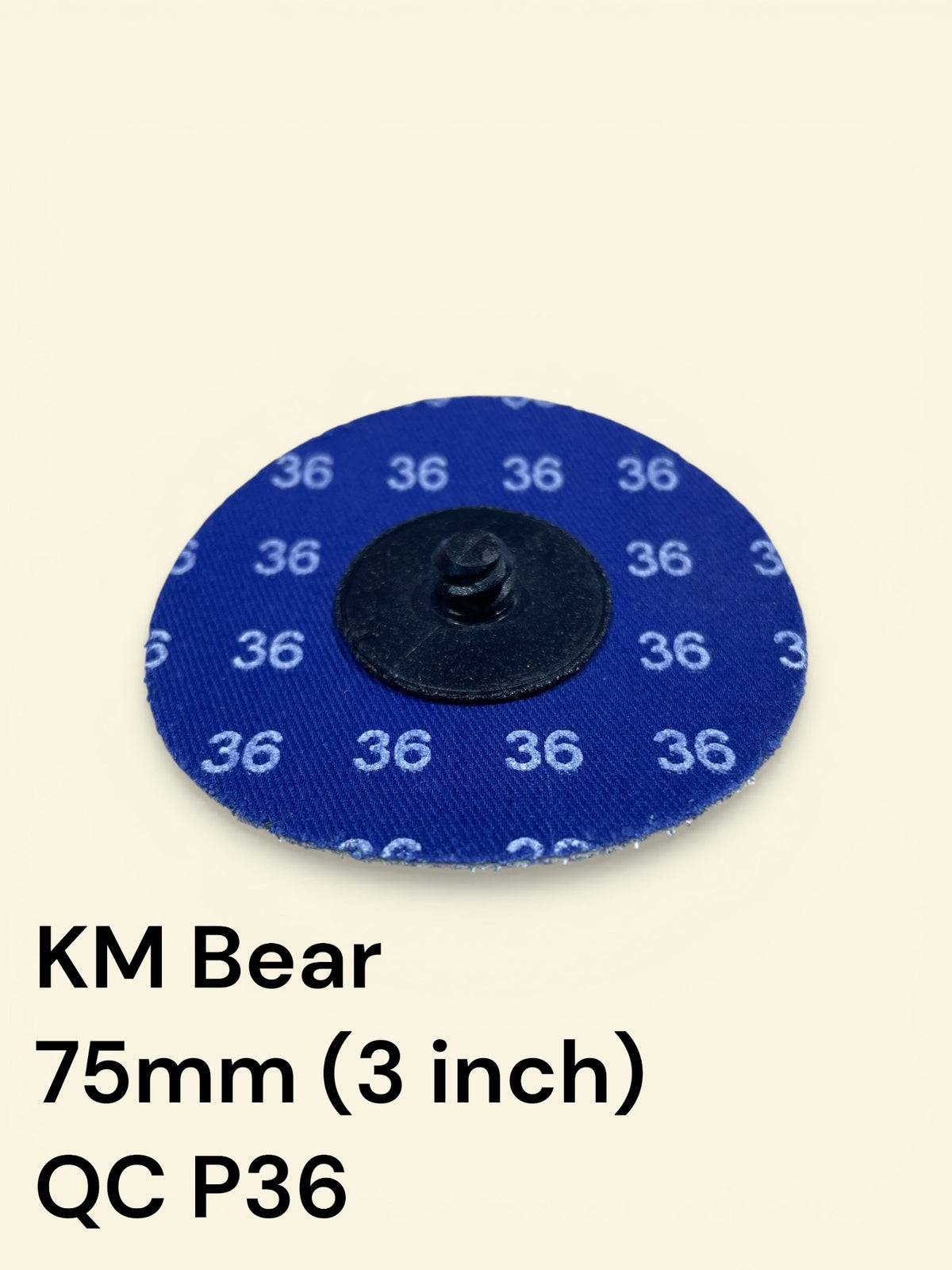 75MM ZIRCONIA ROLOC DISC P36