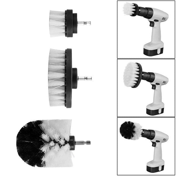 3pc Drill Bit Brush Set