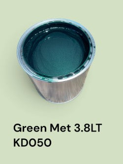 3.8LT Basecoat Green Metallic -(THINNED READY TO SPRAY)