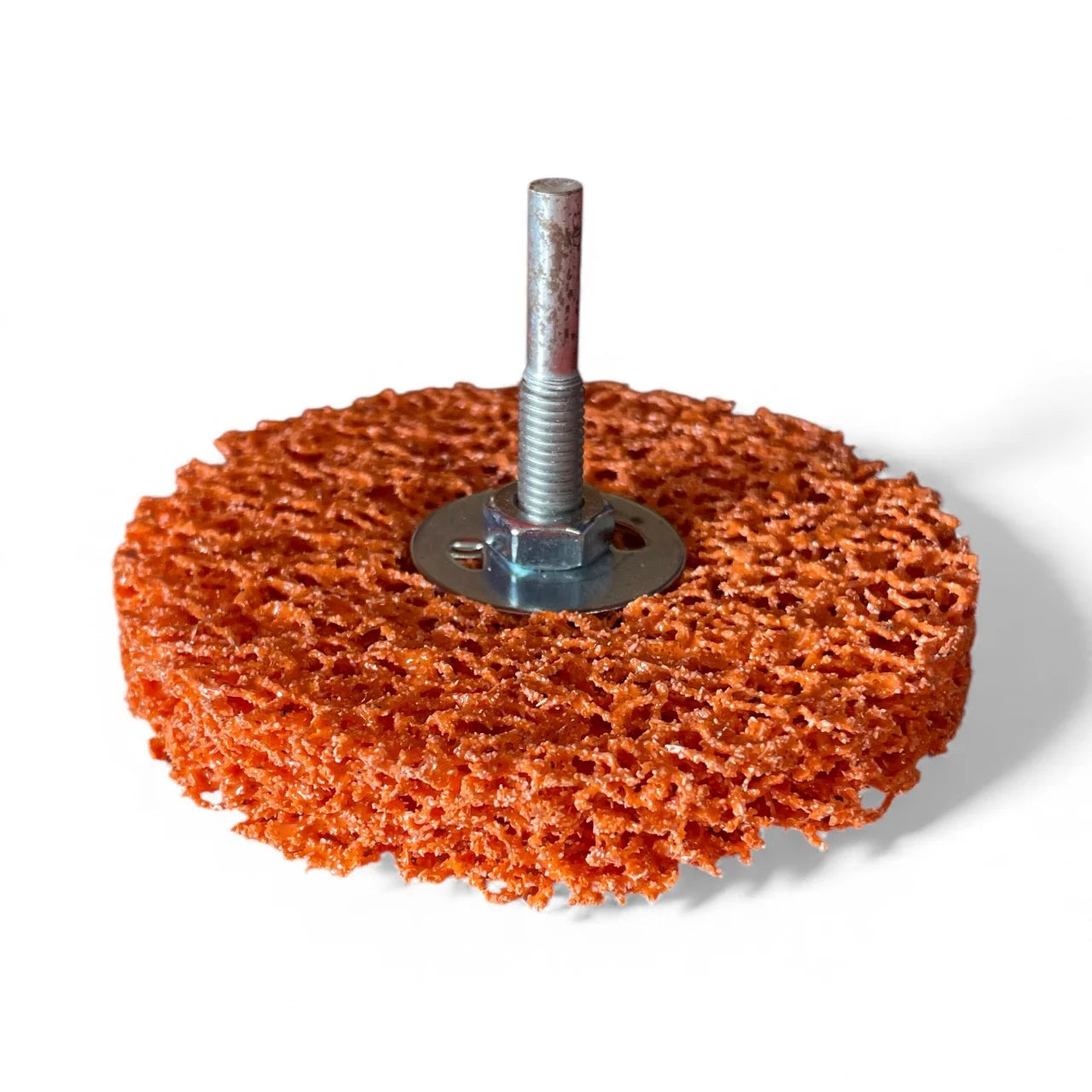 KM-Bear 100mm ORANGE Ceramic Abrasive Grain Shafted Strip Disc