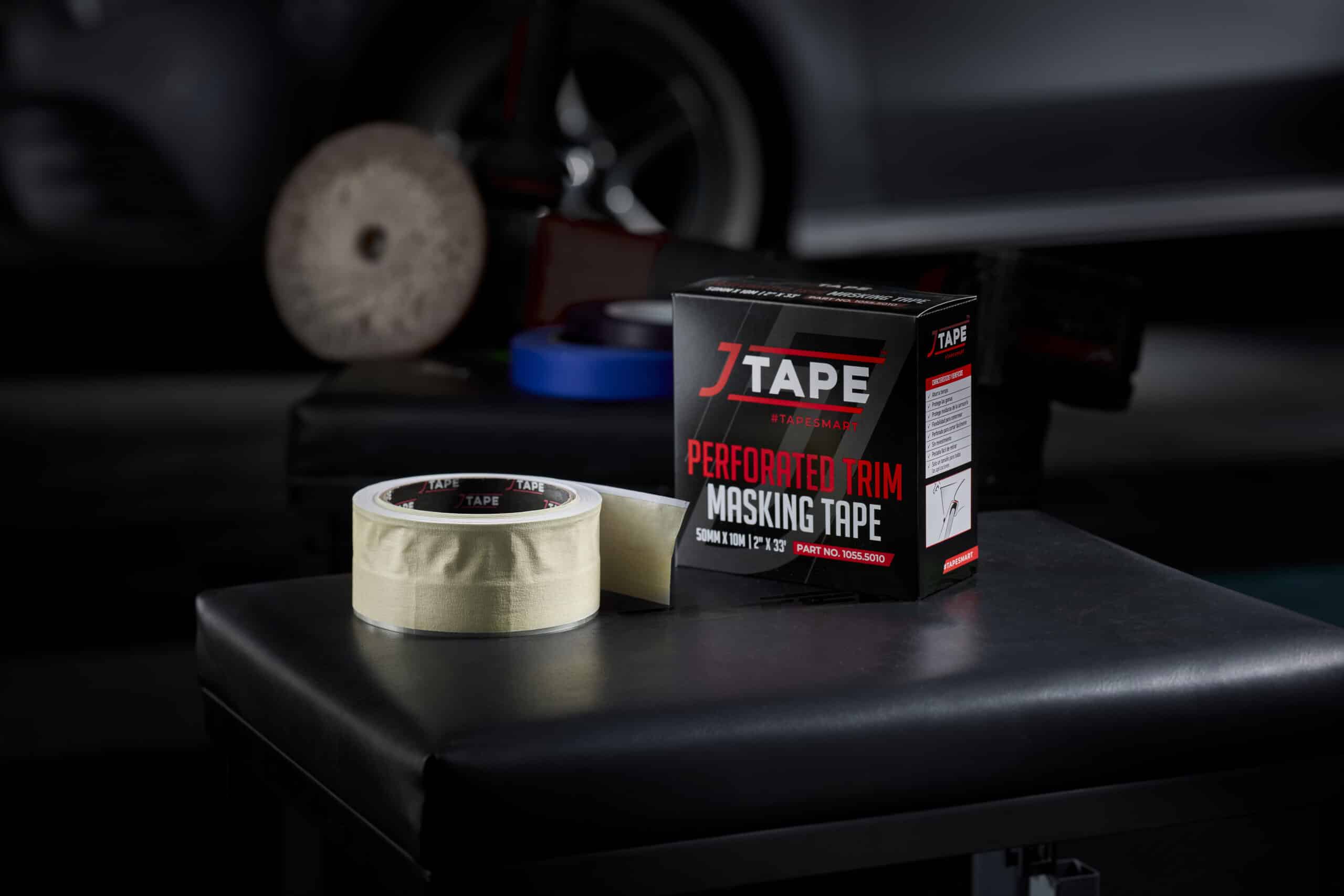 JTAPE PERFORATED TRIM MASKING TAPE 50mm X 10m