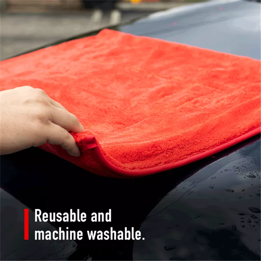 MAXSHINE MICROFIBRE DRYING TOWEL 50 x 70 BIG RED