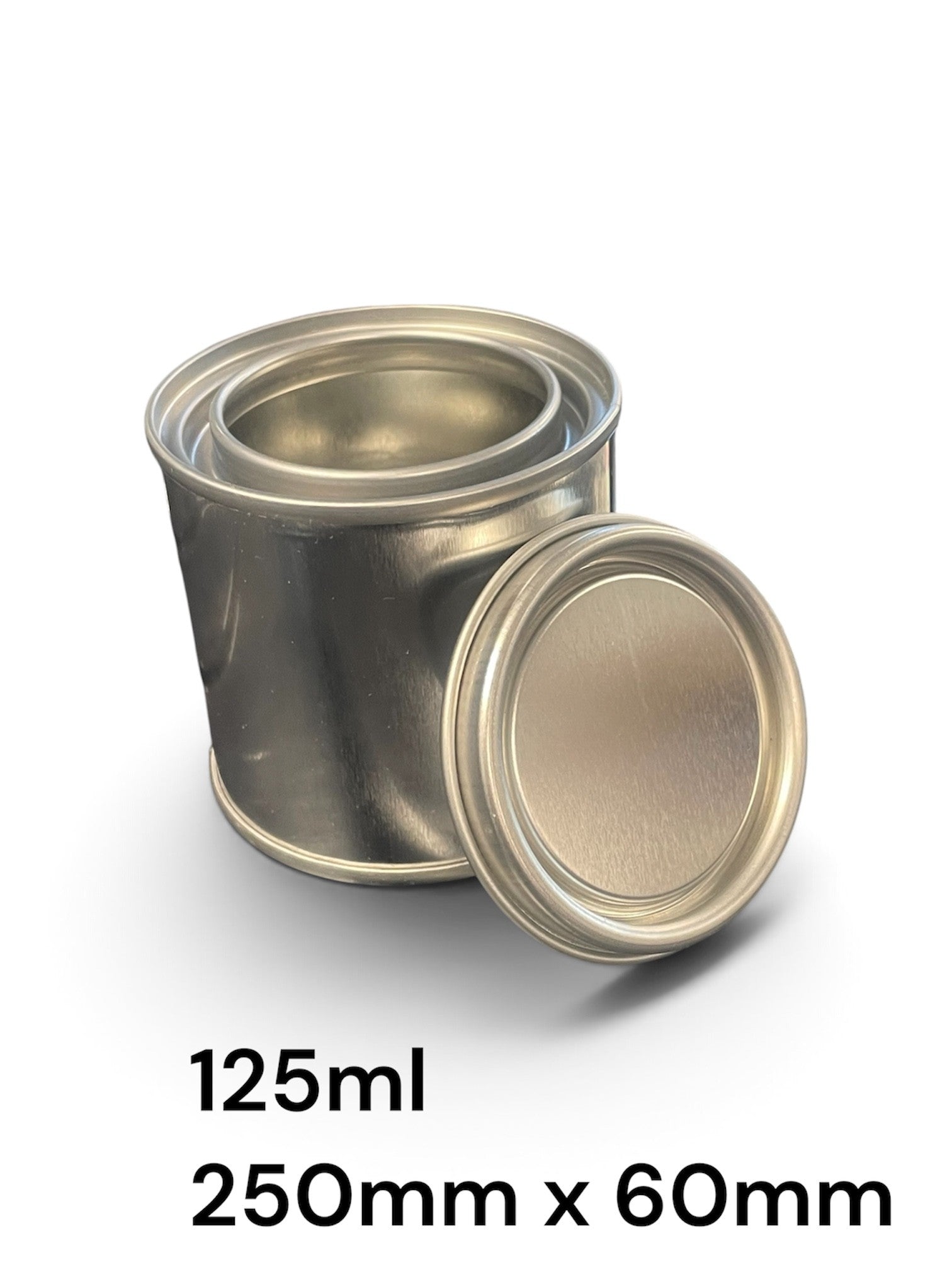 125ml Plain Unlined Empty Can