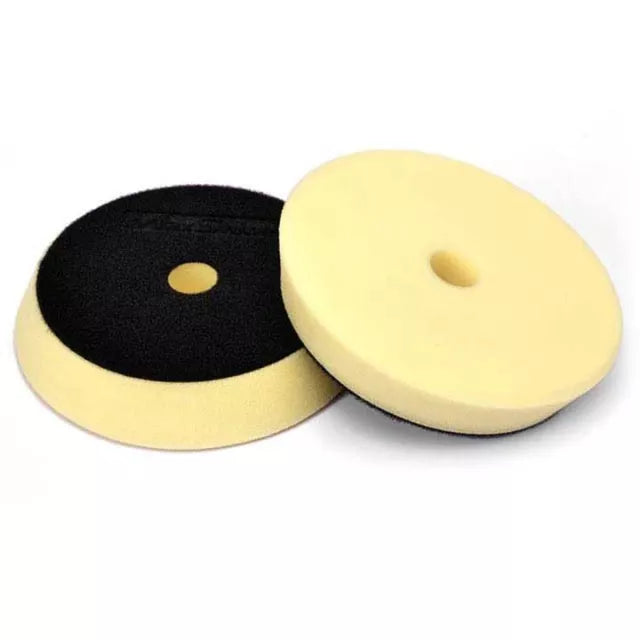 MAXSHINE HIGH PROFILE POLISHING FOAM PAD YELLOW 157.5MM (6.2 IN)