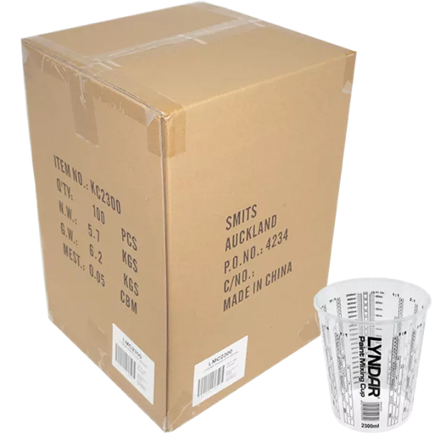 LYNDAR MIXING CUP 2300ML (BOX 100)