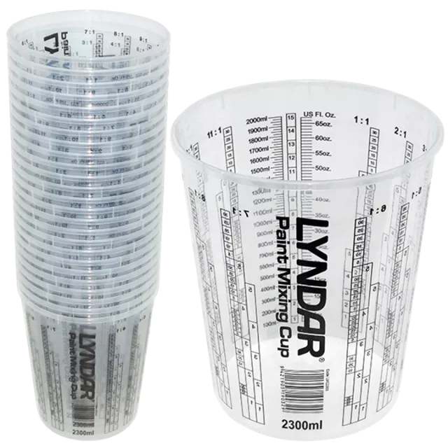 LYNDAR MIXING CUP 2300ML Sleeve of 25