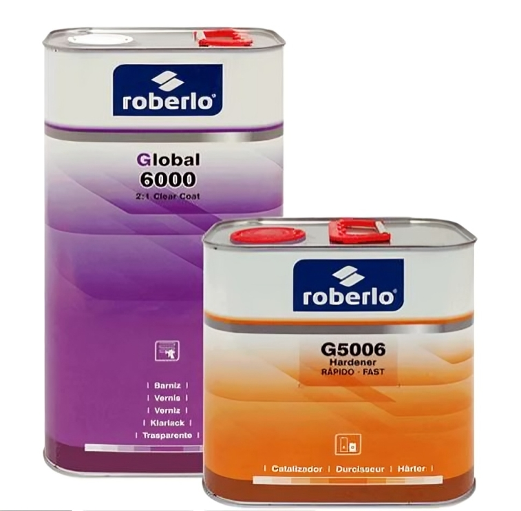 ROBERLO GLOBAL 6000 CLEARCOAT FAST KIT 2:1 (ROBERLO GLOBAL 6000 CLEARC