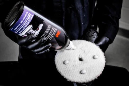 3M 34124 PERFECT-IT RANDOM ORBITAL COARSE WOOL COMPOUNDING PAD 150MM 2 PACK