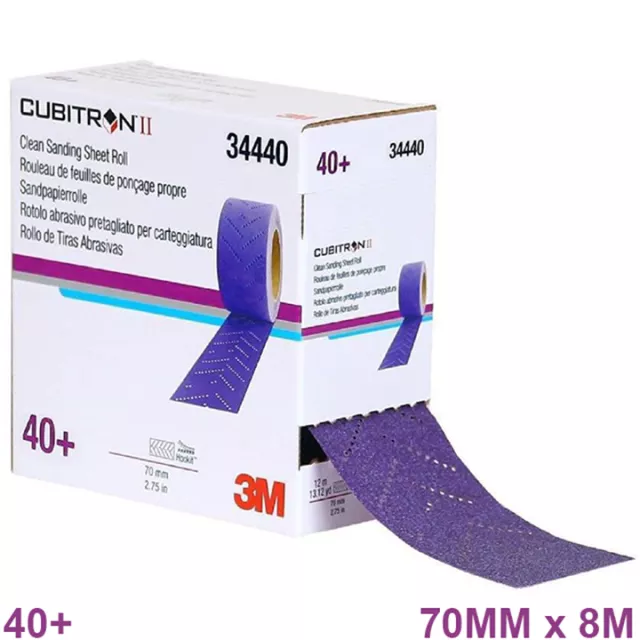 3M 34440 CUBITRON II ROLL 70MM X 8M 40+