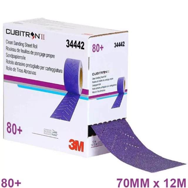 3M 34442 CUBITRON II ROLL 70MM X 12M 80+