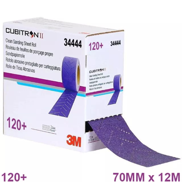 3M 34444 CUBITRON II ROLL 70MM X 12M 120+