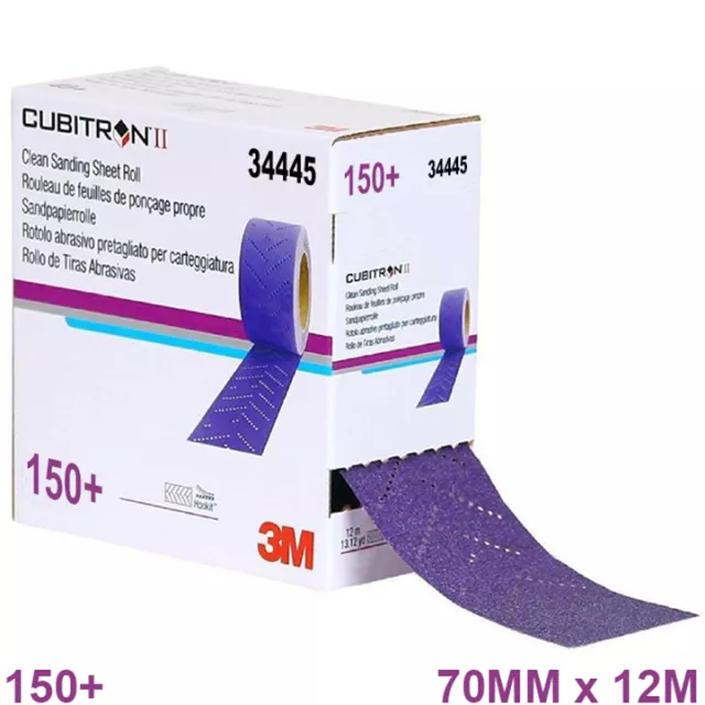 3M 34445 CUBITRON II ROLL 70MM X 12M 150+