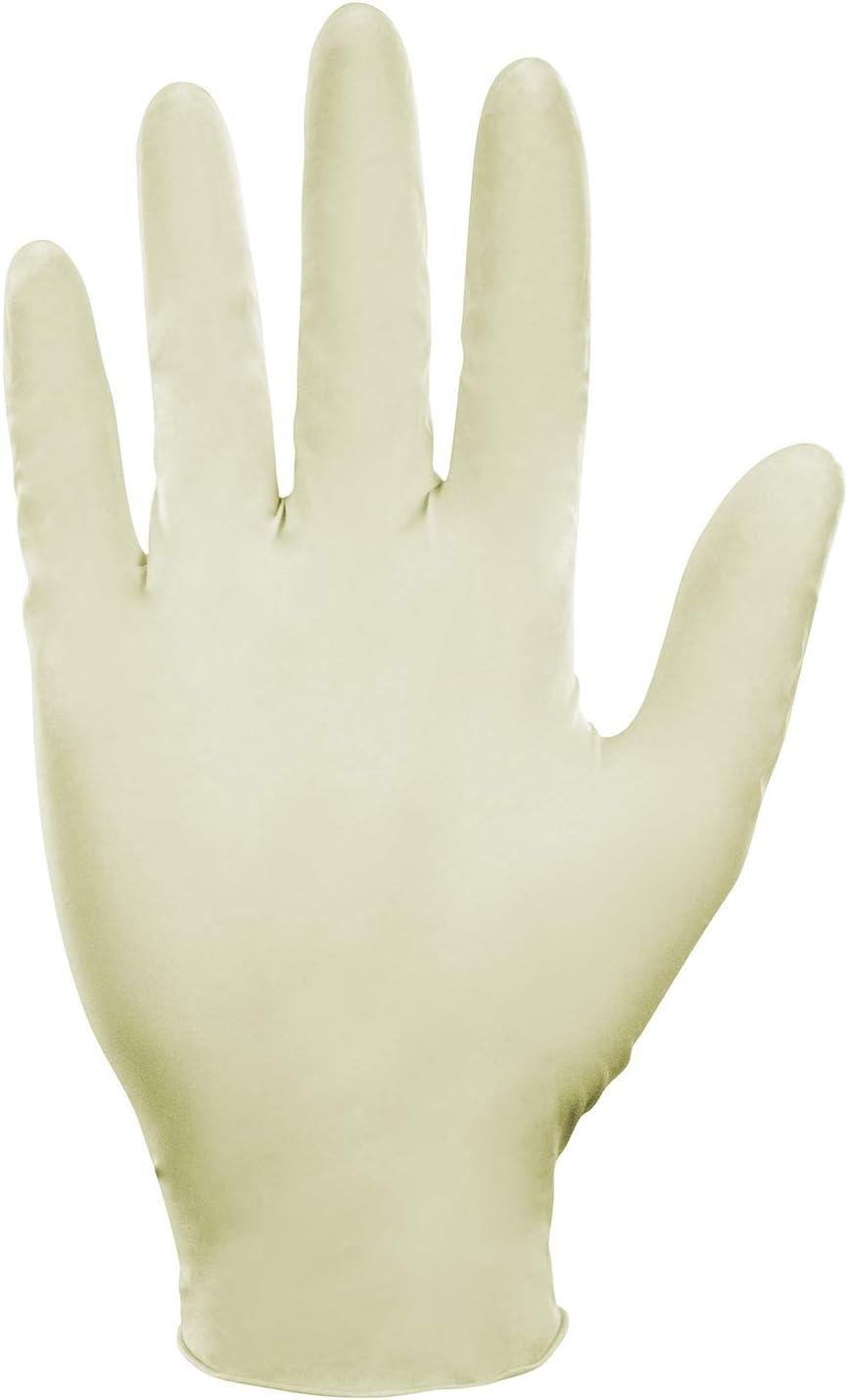 SAS Safety 6592-20 Value-Touch Powder-Free Disposable Latex 5 Mil Gloves