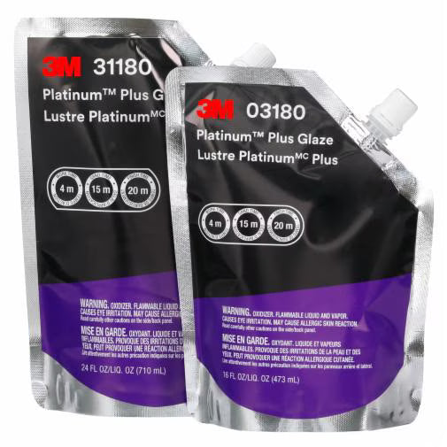 3M 31180 PLATINUM PLUS GLAZE 710ML