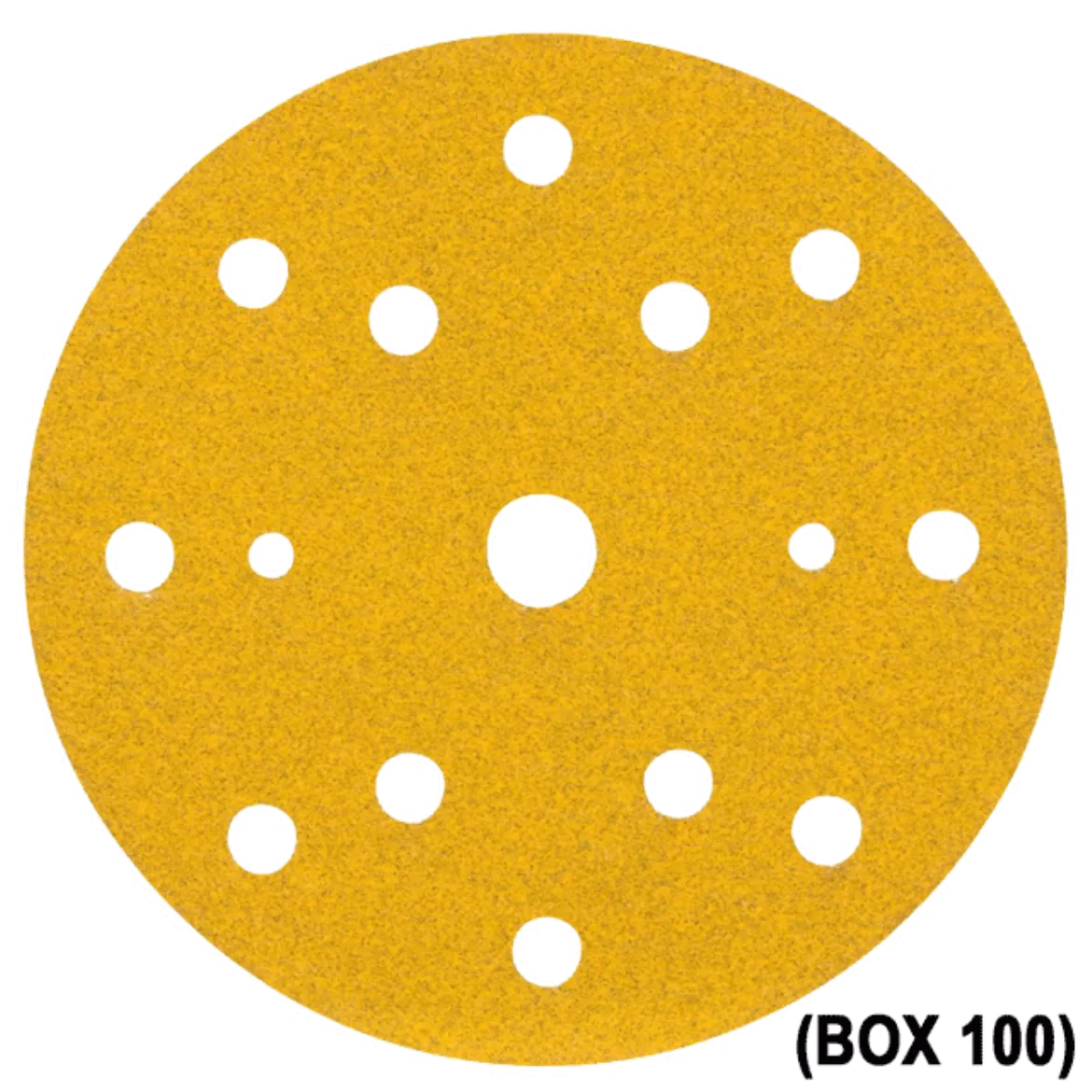 3M 51543 HOOKIT 288U GOLD ABRASIVE DISC 80 GRIT + 150MM (BOX 100)