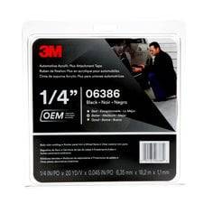 3M 6386 AUTOMOTIVE ACRYLIC PLUS FOAM TAPE 6MM X 18.3M