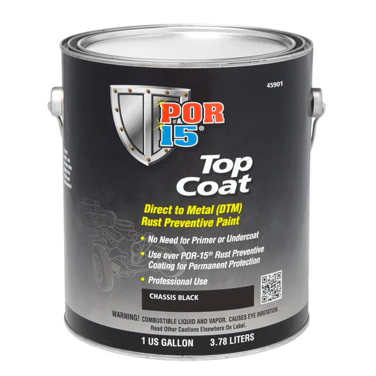 Top Coat Chassis Black Gallon