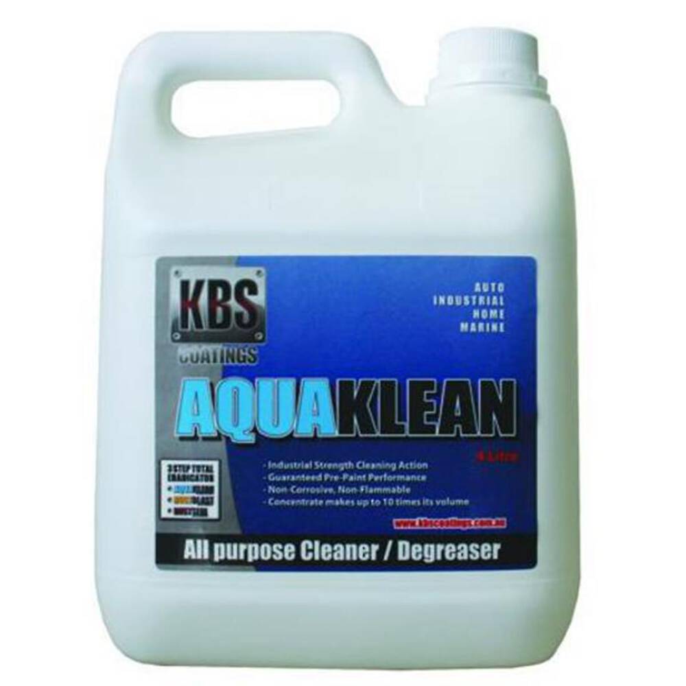 KBS AQUAKLEAN WATER BASED CLEANER 4LT