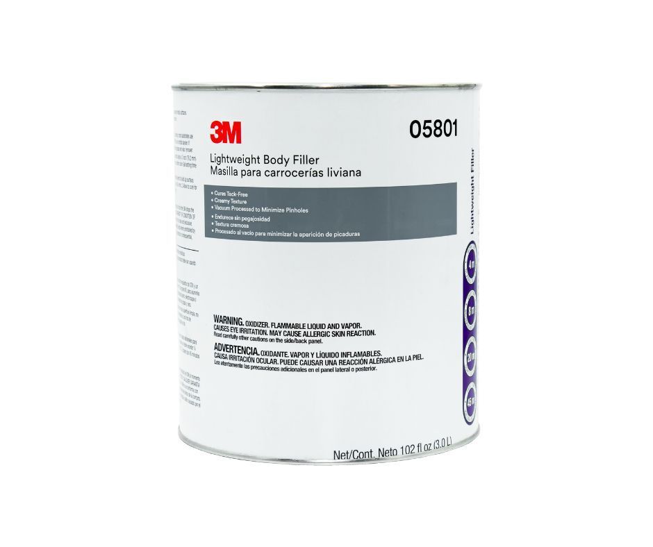 3M 5801 LIGHTWEIGHT BODY FILLER 3L