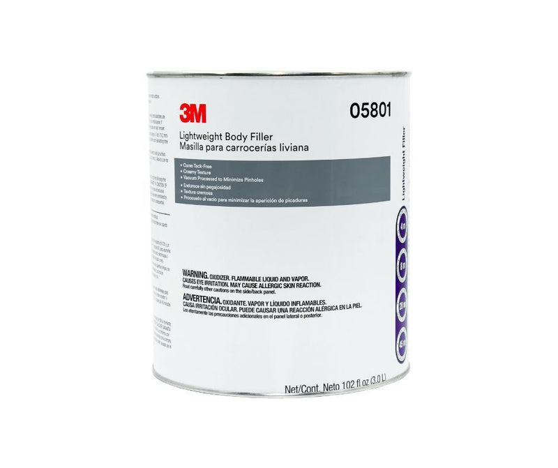 3M 5801 LIGHTWEIGHT BODY FILLER 3L