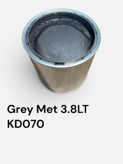 3.8LT Basecoat Grey Metallic -(THINNED READY TO SPRAY)
