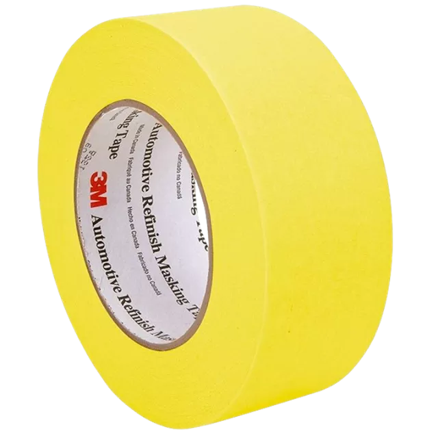 3M 6656 AUTOMOTIVE REFINISHING TAPE YELLOW 48MM X 55M