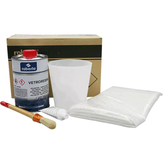 ROBERLO VETRORESINA 2K LIQ RESIN KIT
