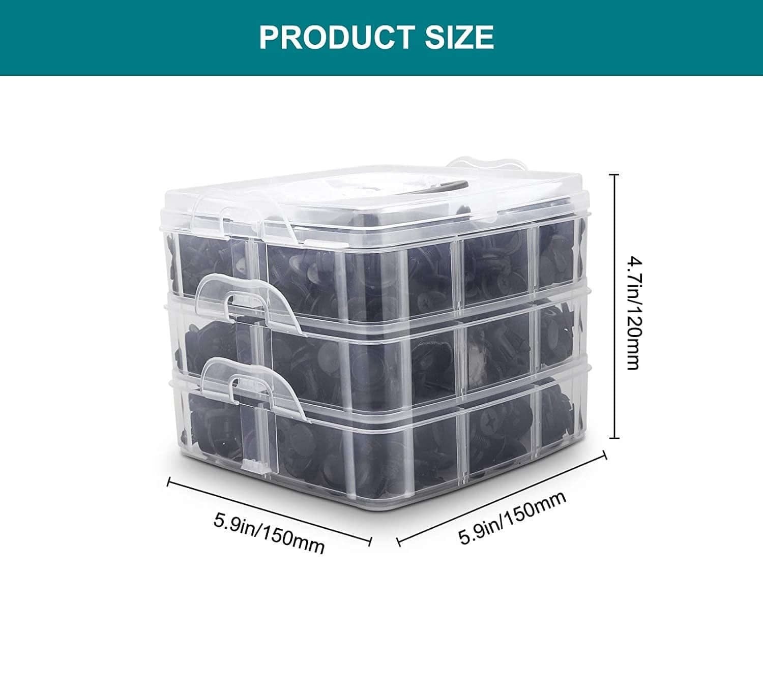 620PCS Bumper Retainer Clips