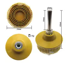 4 Pack 2 Inch (50mm) Bristle Disc Rubber Disc