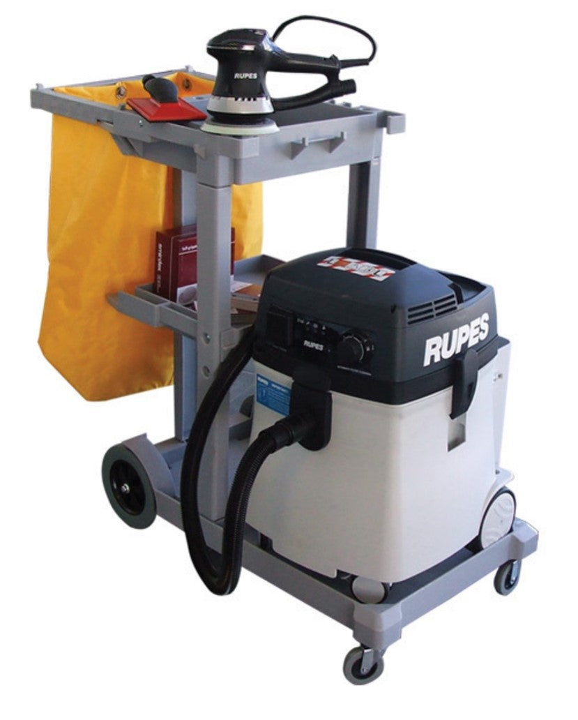 New Generation Dustless Sander Vacuum Trolley Combo RUS145EL COMBO 9