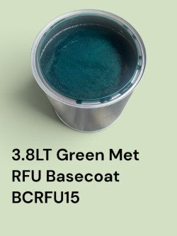 3.8LT Basecoat Green Metallic -(THINNED READY TO SPRAY).
