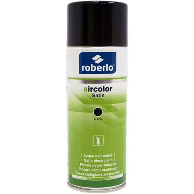 ROBERLO AIRCOLOR SATIN BLACK 400ML
