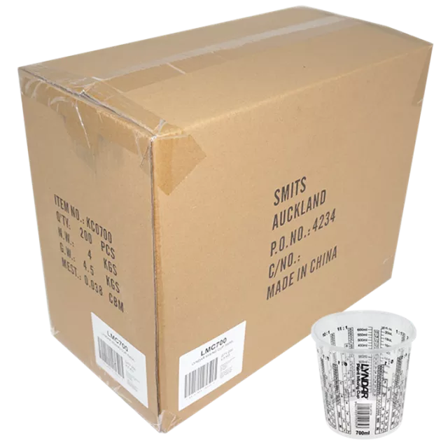 LYNDAR MIXING CUP 700ML (BOX 200)