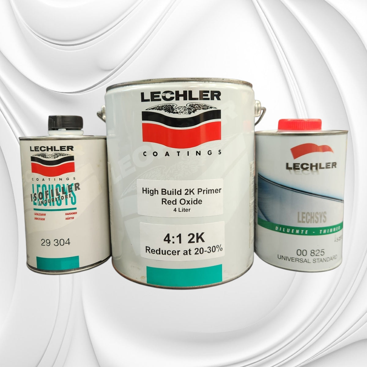 LECHLER ISOFILLER KIT 6 LITER - RED OXIDE