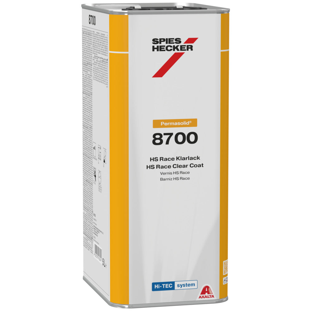 8700 PERMASOLID HS RACE CLEARCOAT 5L