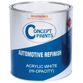 CONCEPT ACRYLIC WHITE (HI-OPACITY) 4L