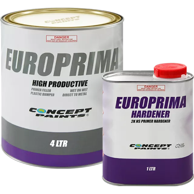 CONCEPT HS 2K EUROPRIMA PRIMER KIT 5L Light Grey (Only 1 Available)