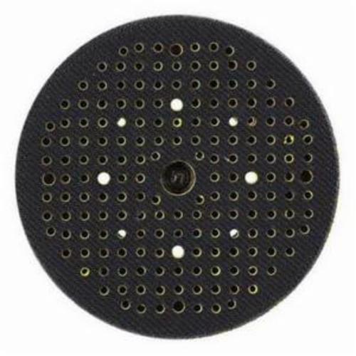 Norton® Multi-Air Medium Density Backup Pad, 6 in Dia Pad, Hook and Loop Attachment
